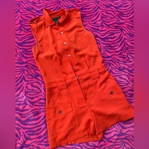 Marc jacobs orange romper